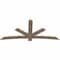 Ekena Millwork Alberta Smooth Timber Gable Bracket, Douglas Fir, 84"W x 38"H x 1 1/2"D x 5 1/2"F, 11/12 Pitch GBW084X38X0206ALB00SDF - alternate 3